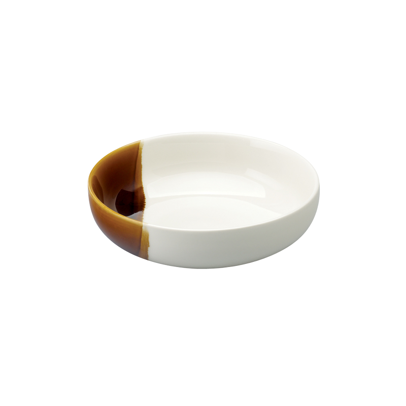 SANCAI - 20CM SOUP PLATE (CARAMEL)