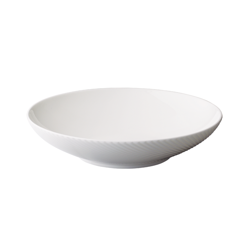 FLUTE - 23.5CM PASTA BOWL (WHITE)