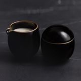 STUDIO TENMOKU - 300ML SUGAR AND CREAMER (BLACK)