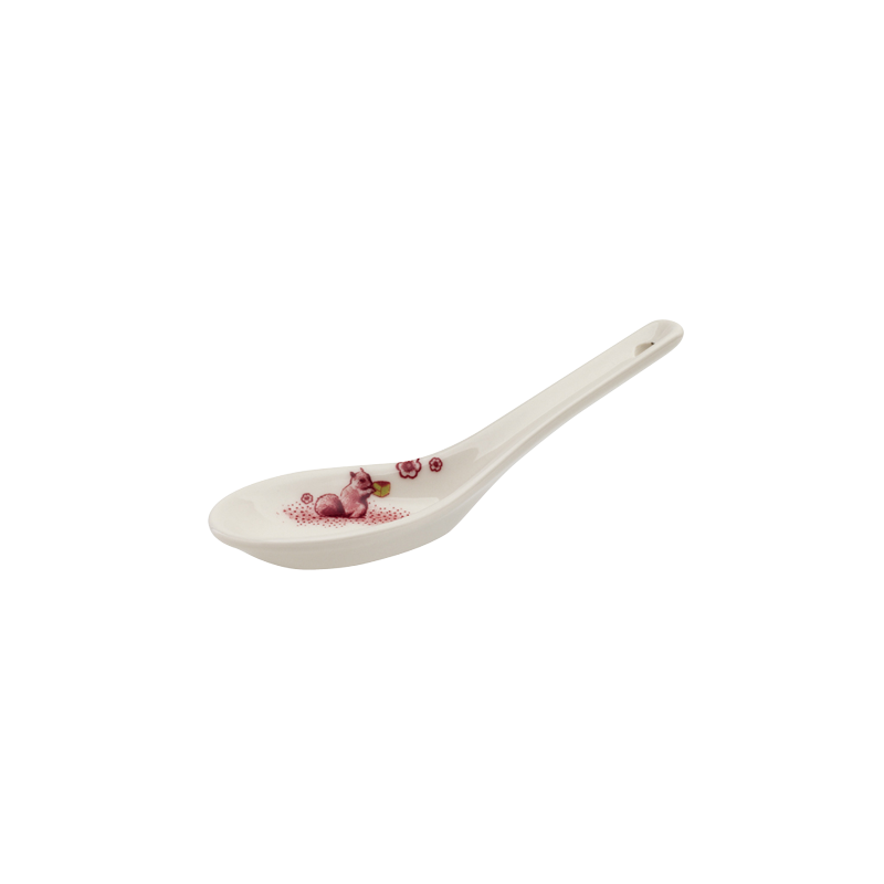 A CURIOUS TOILE - 14CM SPOON (RED)