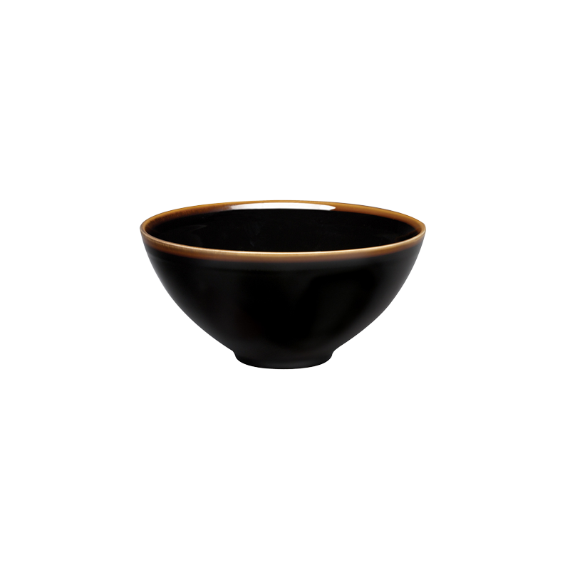 Chén sứ vừa STUDIO TENMOKU - 20CM SERVE BOWL (BLACK)