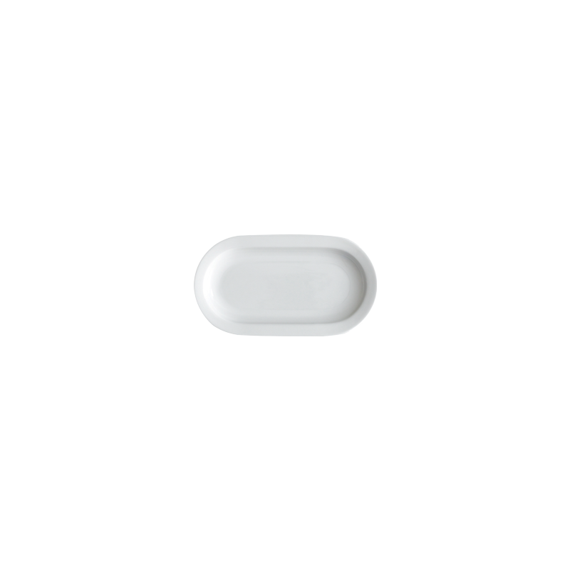 ER-GO!SYSTEM - 18CM OVAL PLATE (WHITE)