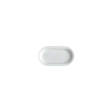 ER-GO!SYSTEM - 18CM OVAL PLATE (WHITE)