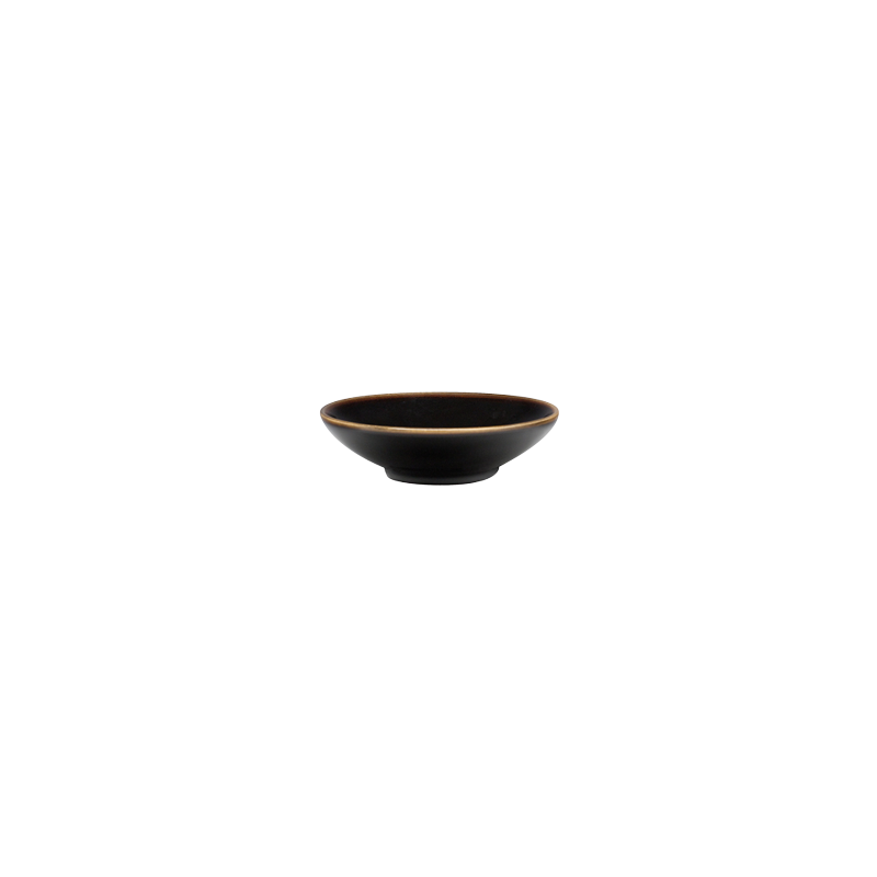 Chén dĩa sứ cao cấp TUDIO TENMOKU - 9CM SAUCE DISH (BLACK)