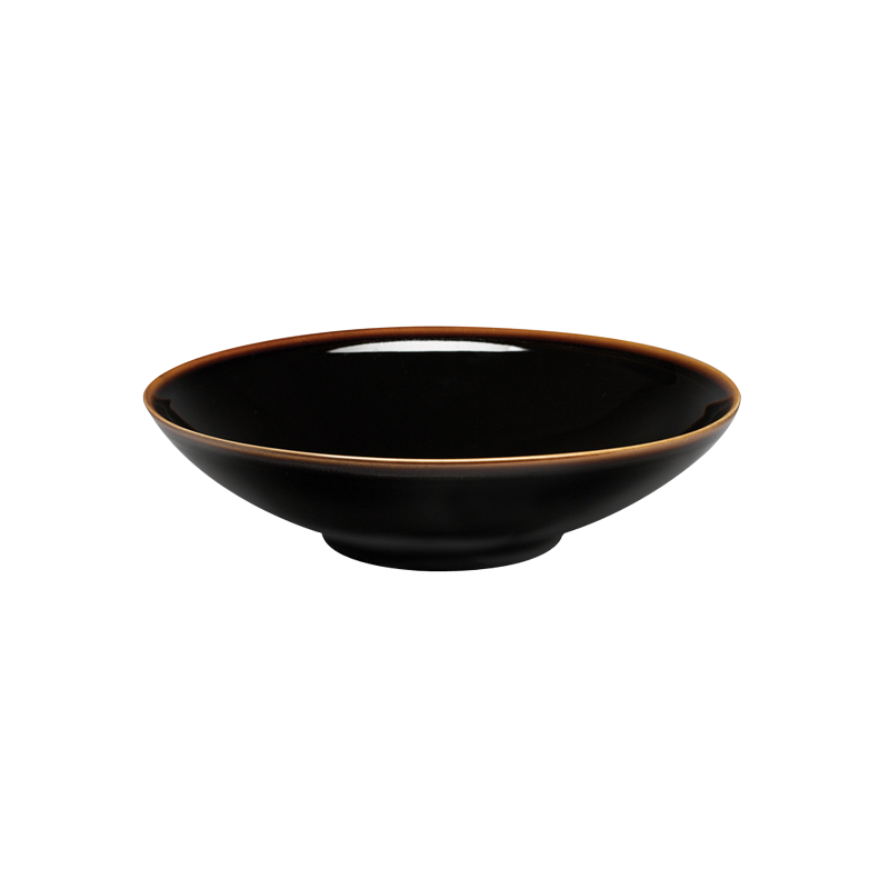 Bộ dĩa cho bàn ăn Loveramics STUDIO TENMOKU - 24CM PASTA BOWL (BLACK)