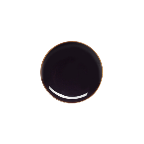 Đĩa sứ món ăn STUDIO TENMOKU - 16CM SIDE PLATE (BLACK)