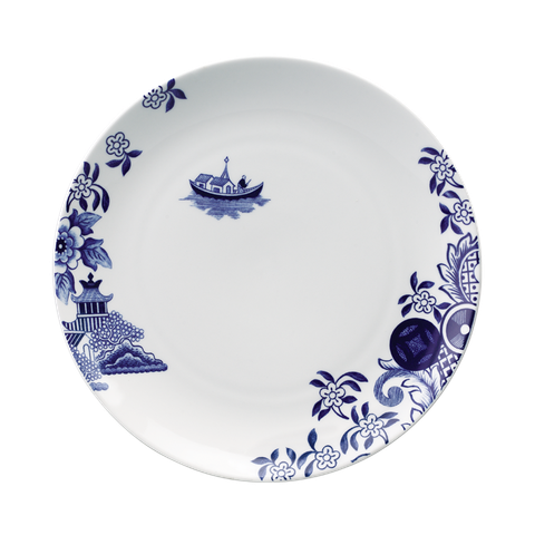 WILLOW LOVE STORY - 27CM DINNER PLATE (BLUE)