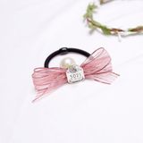 Cột tóc nơ lưới Hàn Quốc