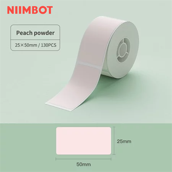 Giấy nhãn màu NIIMBOT dùng cho máy in label B21 / B1 (B Series)