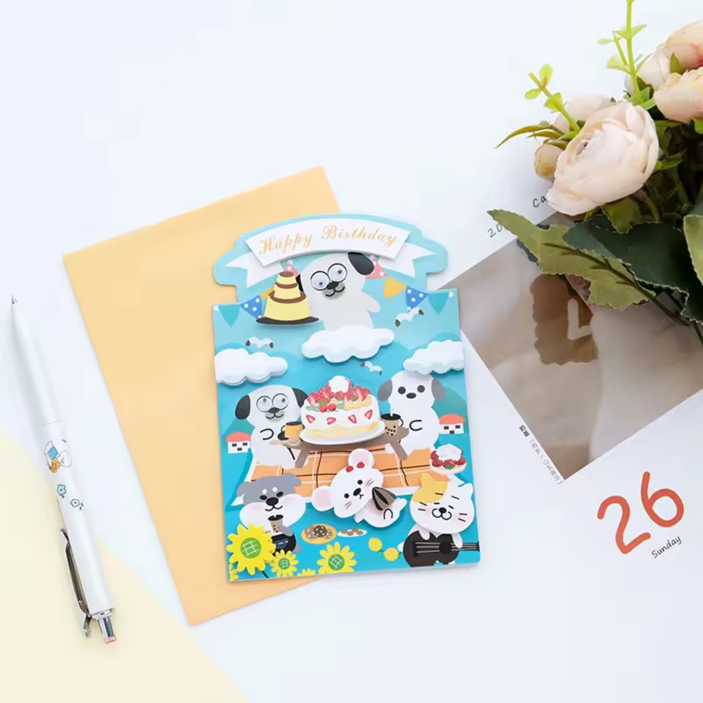 Thiệp giấy Nekoni