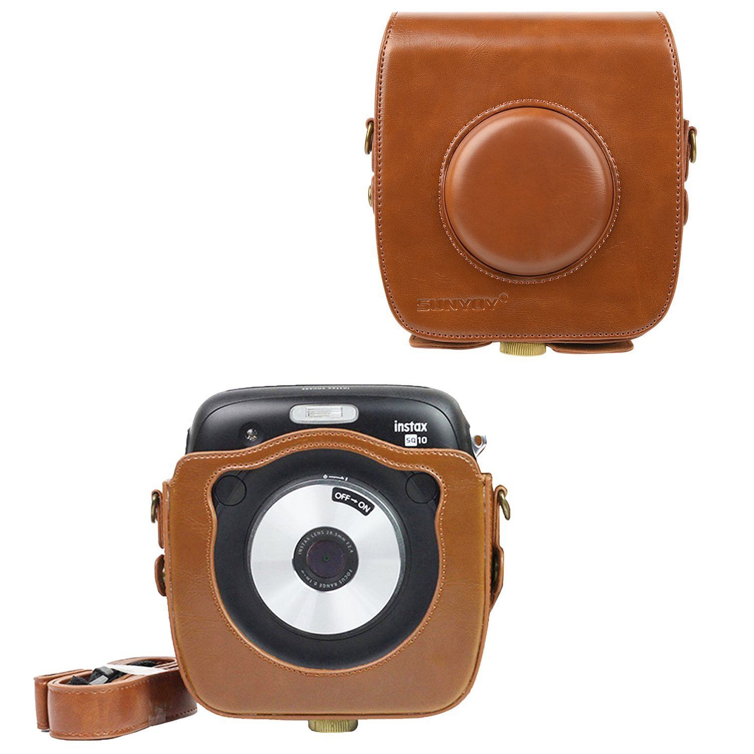 Case instax SQUARE SQ10 - Brown Leather