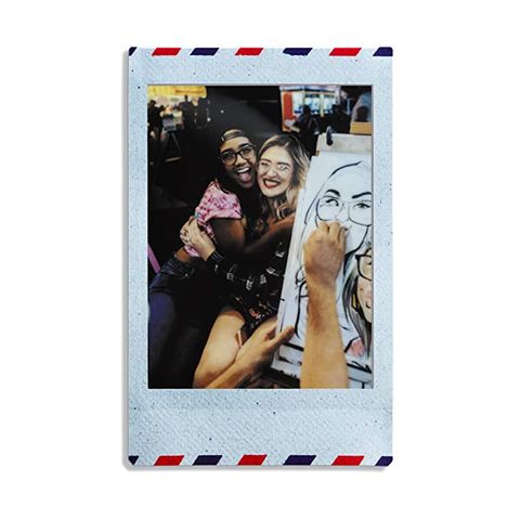  Film Instax Mini Single - Airmail Frame - 10 tấm 