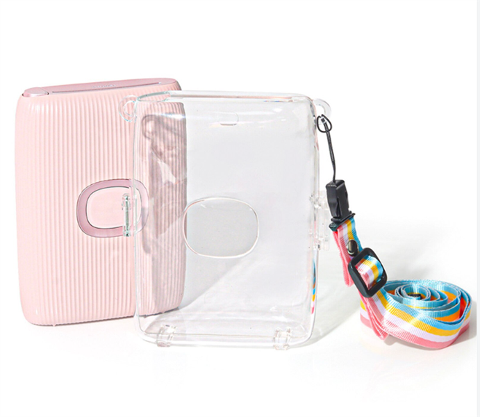 Bao da, ốp trong suốt bảo vệ máy in ảnh lấy liền instax Mini Link -  Case túi đựng máy in ảnh Link 2