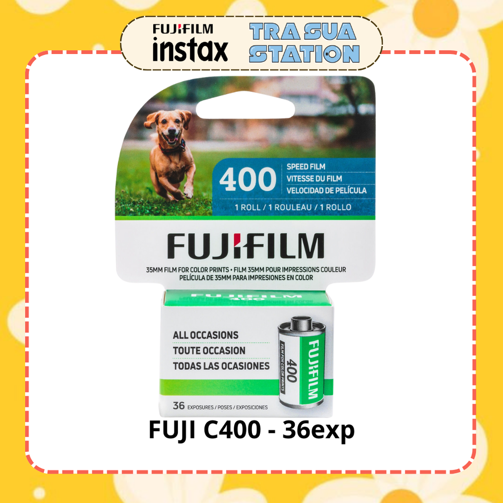 FUJI C400 36exp ISO 400 date xa - Film 35mm hộp lẻ 1 cuộn Fuji C400