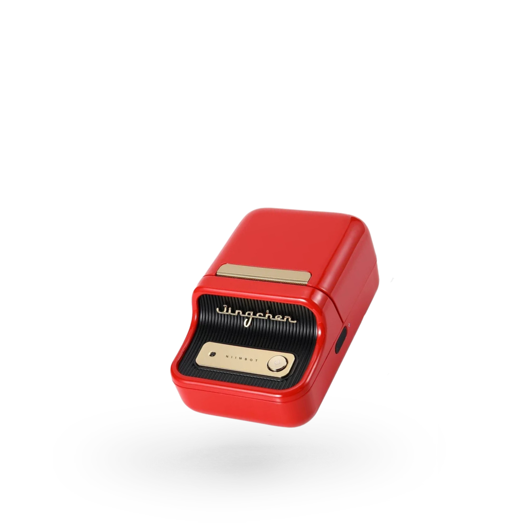 NIIMBOT B21 Máy in nhãn cầm tay vintage Bluetooth in nhãn cho kinh doanh online, văn phòng và gia đình - Bảo Hành 12T