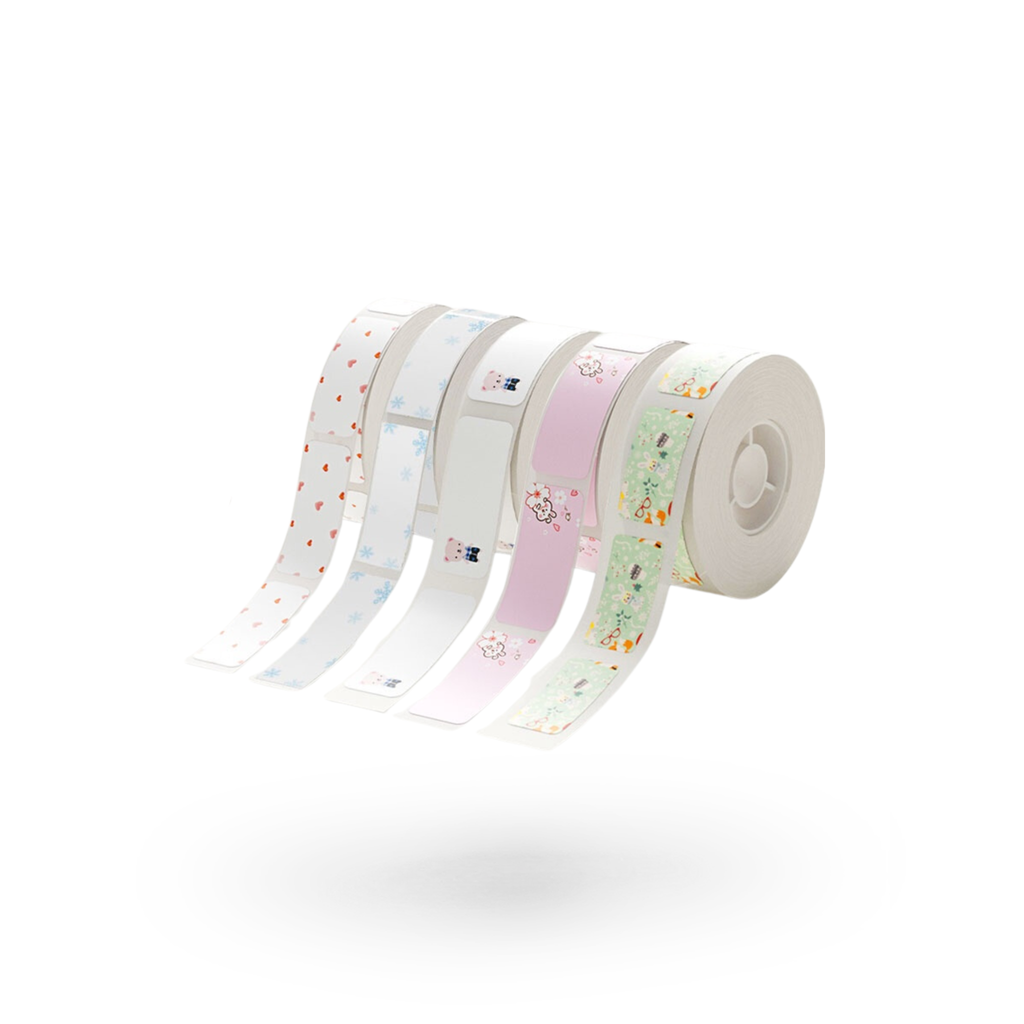 Giấy nhãn màu NIIMBOT dùng cho máy in label, nhãn dán H1S / D101 / D110 (D Series)