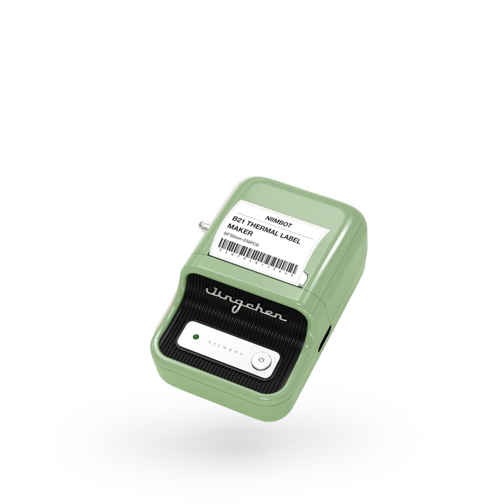 NIIMBOT B21 Máy in nhãn cầm tay vintage Bluetooth in nhãn cho kinh doanh online, văn phòng và gia đình - Bảo Hành 12T