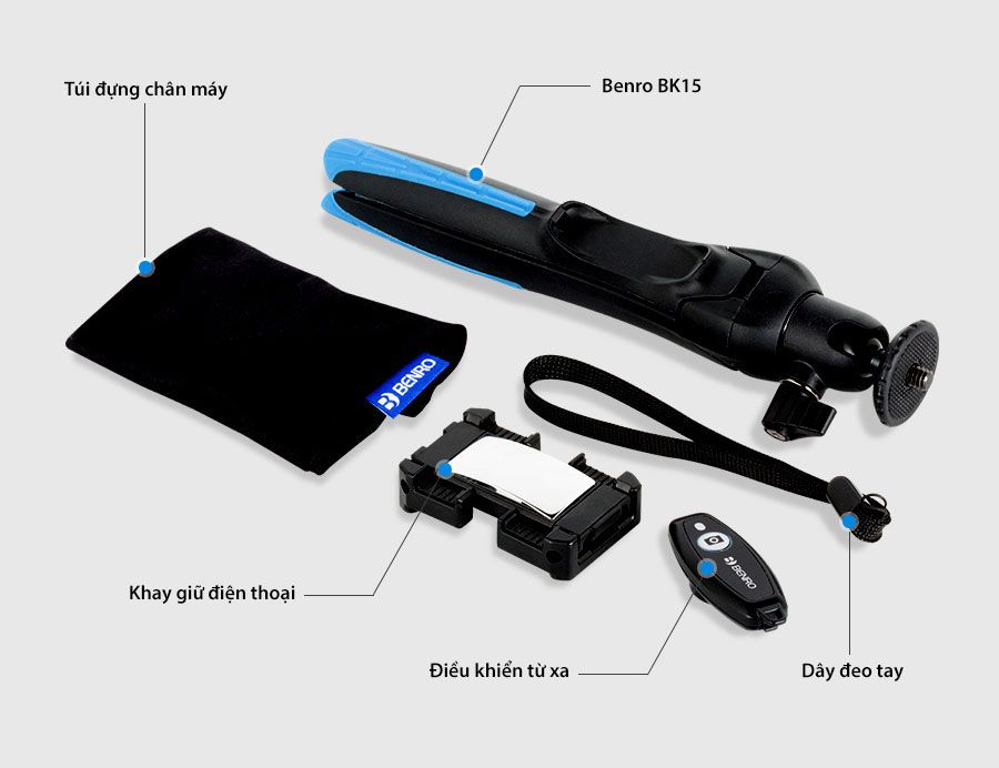 Gậy Selfie Benro BK15