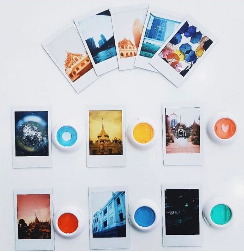 Bộ 6 Lens Color Cho Máy Ảnh Instax Mini 9