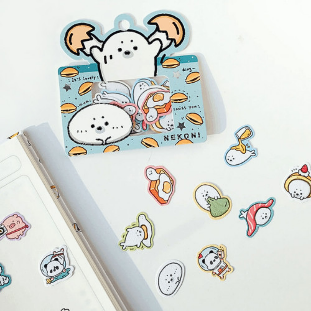Nekoni - Bộ 32 Stickers - 8 kiểu