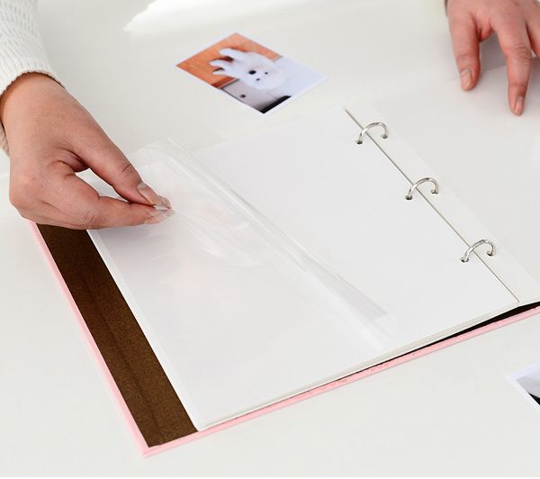 Album Dán Ảnh - Blue Flowers - Album phù hợp cho tất cả size hình (Instax Mini/ Instax Square/ Instax Wide)