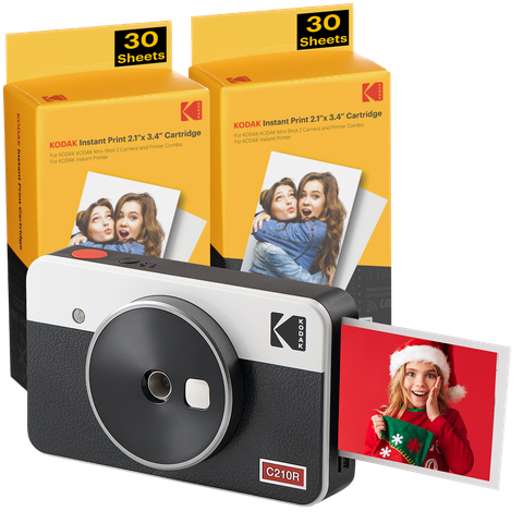  Máy chụp ảnh Kodak Mini Shot 2 C210R - tặng kèm 60 tấm ảnh 