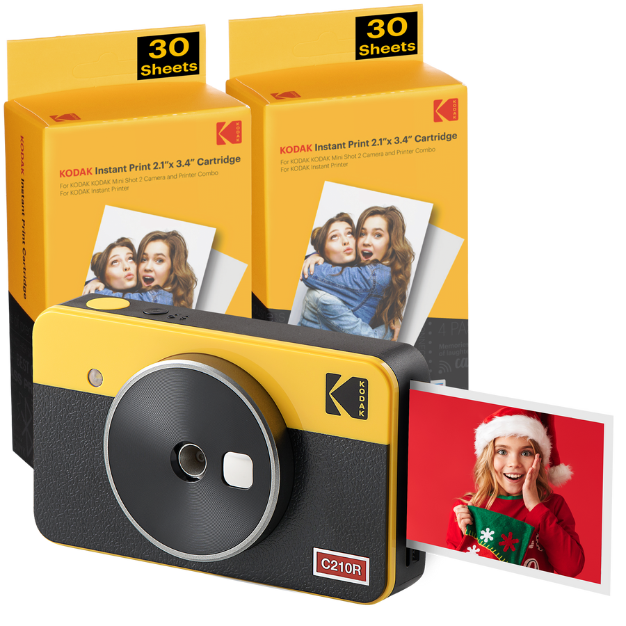 Máy chụp ảnh Kodak Mini Shot 2 C210R - tặng kèm 60 tấm ảnh