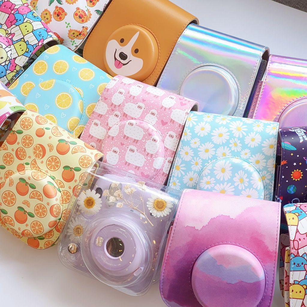 Case Da Instax Mini 12 - Họa Tiết