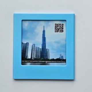 Khung Ảnh Nam Châm Magnet Dành Cho Film INSTAX SQUARE - Khổ ảnh vuông