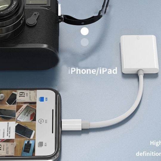 Đầu đọc thẻ nhớ SD, Micro SD cho điện thoại cổng USB type-C, Lightning