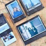 Hộp rỗng đựng ảnh bằng hộp film instax