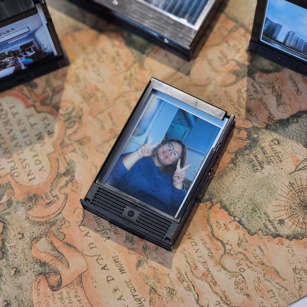 Hộp rỗng đựng ảnh bằng hộp film instax