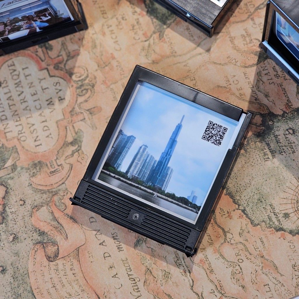 Hộp rỗng đựng ảnh bằng hộp film instax