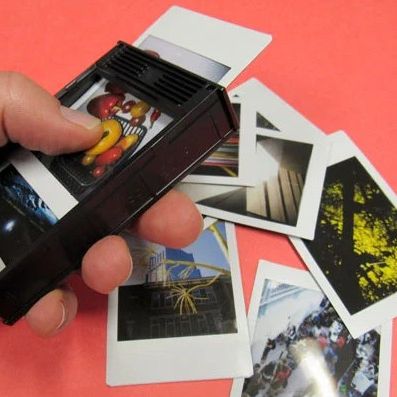 Hộp rỗng đựng ảnh bằng hộp film instax