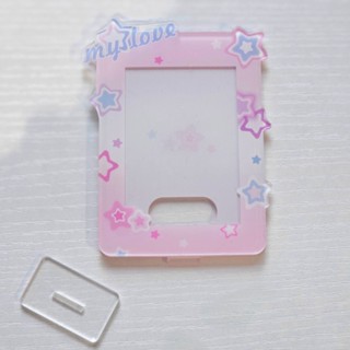 Khung ảnh để bàn Acrylic Standee dành cho ảnh Instax, ảnh 6x9, Card Idol