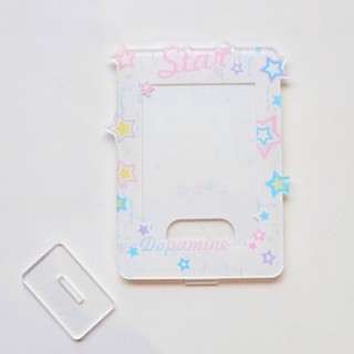 Khung ảnh để bàn Acrylic Standee dành cho ảnh Instax, ảnh 6x9, Card Idol