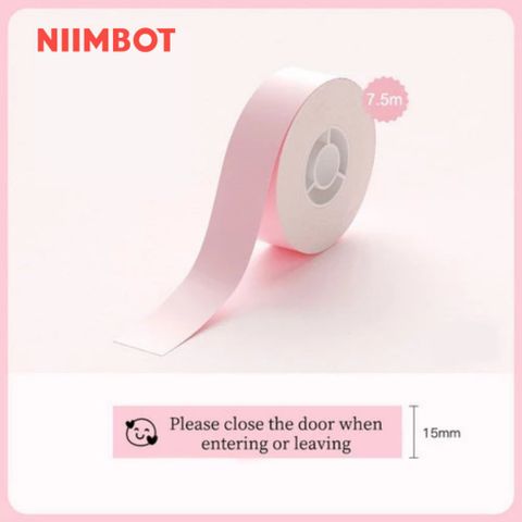  Giấy nhãn màu liên tiếp NIIMBOT dùng cho máy in label H1S (Niimbot label continuous) 