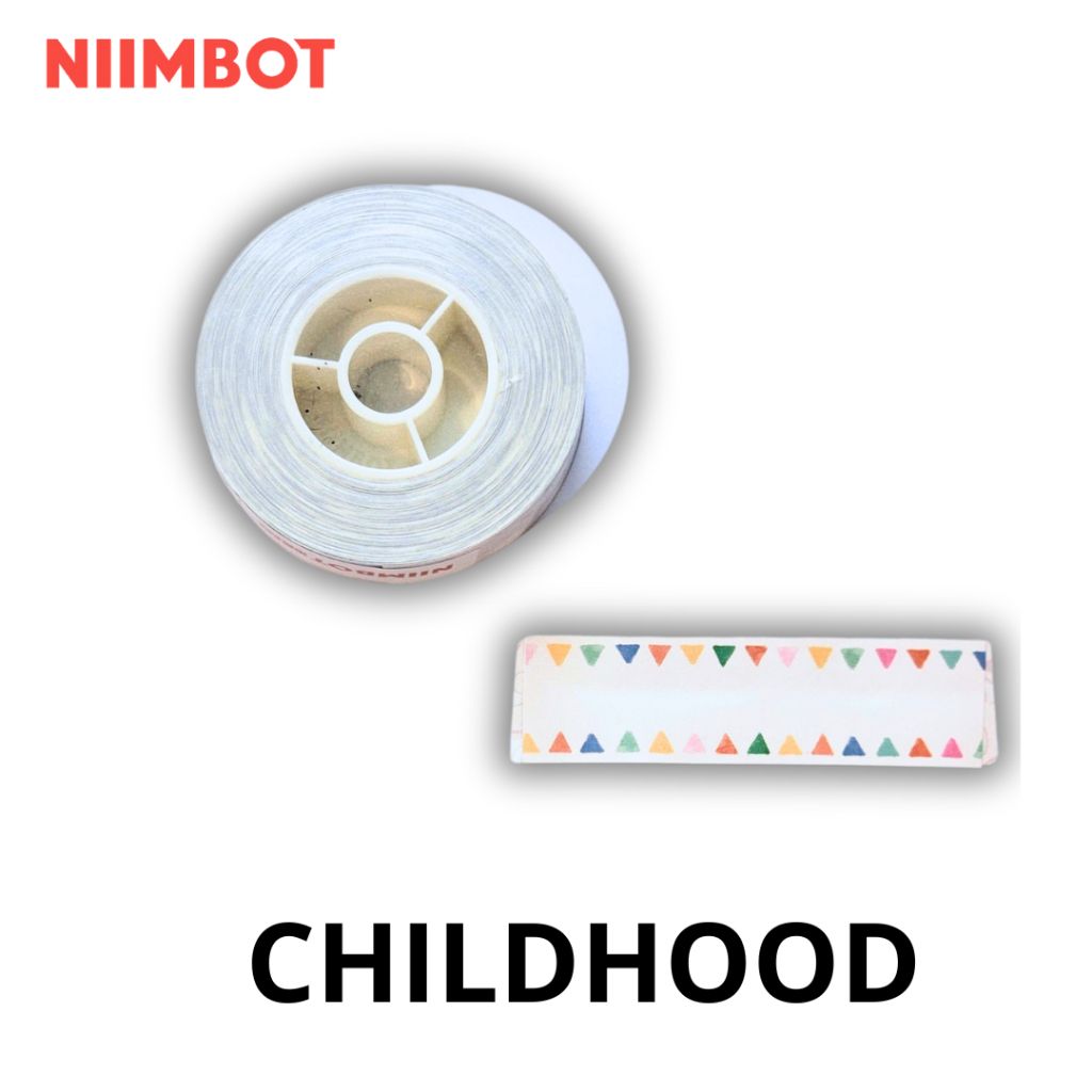 Giấy nhãn màu liên tiếp NIIMBOT dùng cho máy in label H1S (Niimbot label continuous)