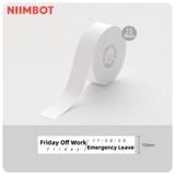 Giấy nhãn màu liên tiếp NIIMBOT dùng cho máy in label H1S (Niimbot label continuous)