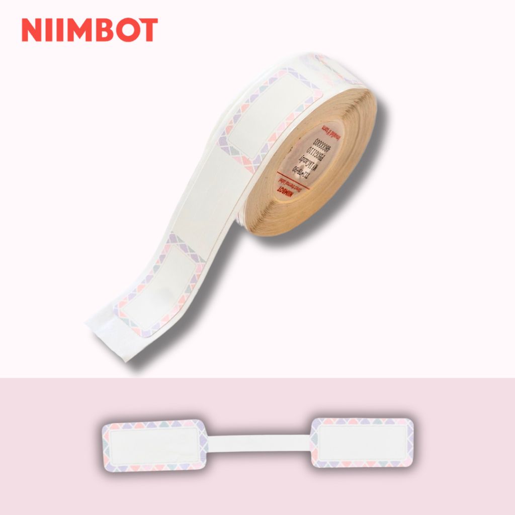 Giấy nhãn màu NIIMBOT dùng cho máy in label, nhãn dán H1S / D101 / D110 (D Series)