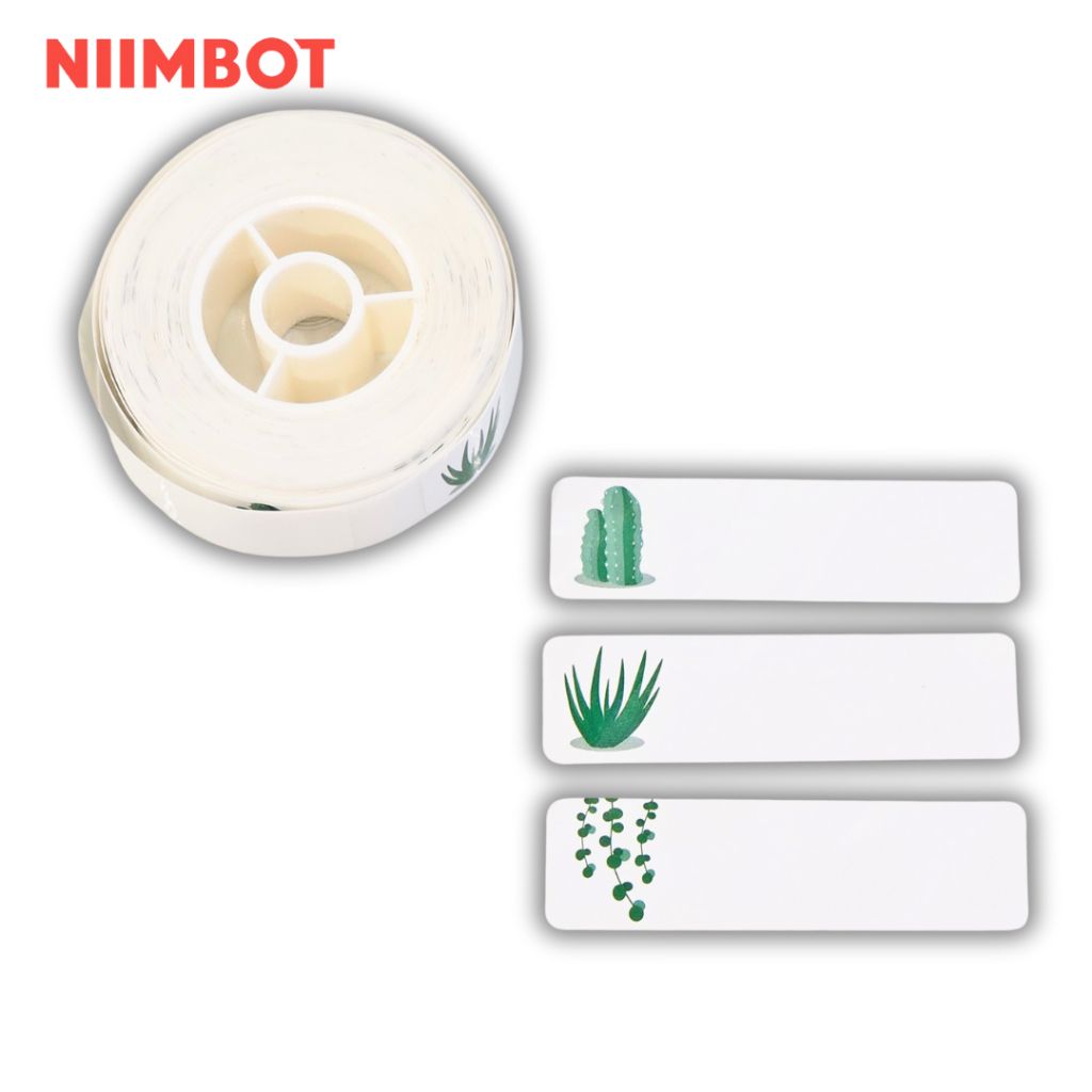 Giấy nhãn màu NIIMBOT dùng cho máy in label, nhãn dán H1S / D101 / D110 (D Series)