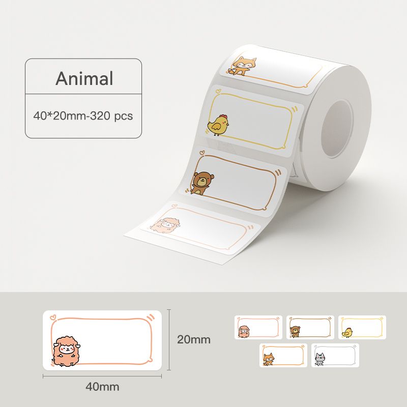 Giấy nhãn màu NIIMBOT dùng cho máy in label B21 / B1 (B Series)