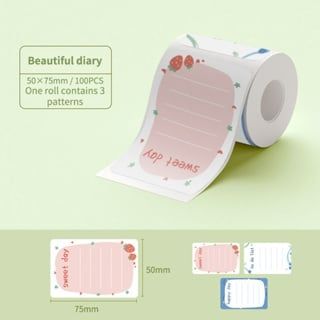 Giấy nhãn màu NIIMBOT dùng cho máy in label B21 / B1 (B Series)