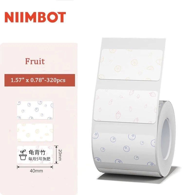 Giấy nhãn màu NIIMBOT dùng cho máy in label B21 / B1 (B Series)