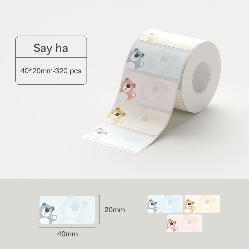 Giấy nhãn màu NIIMBOT dùng cho máy in label B21 / B1 (B Series)