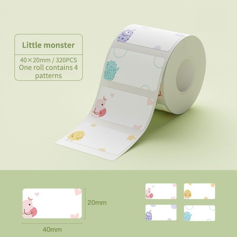 Giấy nhãn màu NIIMBOT dùng cho máy in label B21 / B1 (B Series)