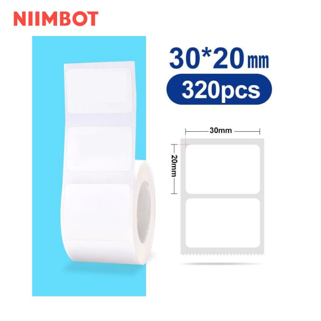 Giấy nhãn màu NIIMBOT dùng cho máy in label B21 / B1 (B Series)