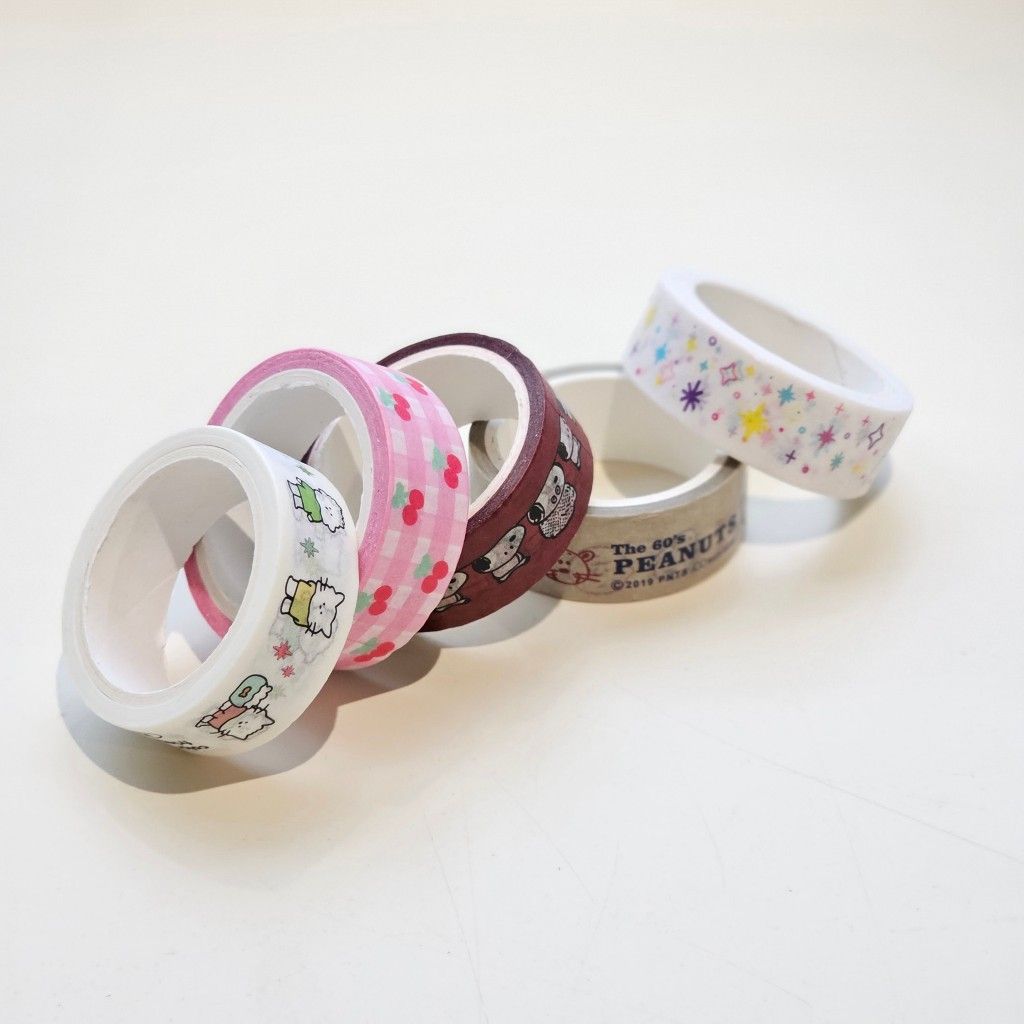Washi Tape Băng Dính Giấy decor trang trí sổ ảnh dễ thương