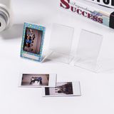 Đế ảnh film instax mini nhựa trong chữ V/ chữ L