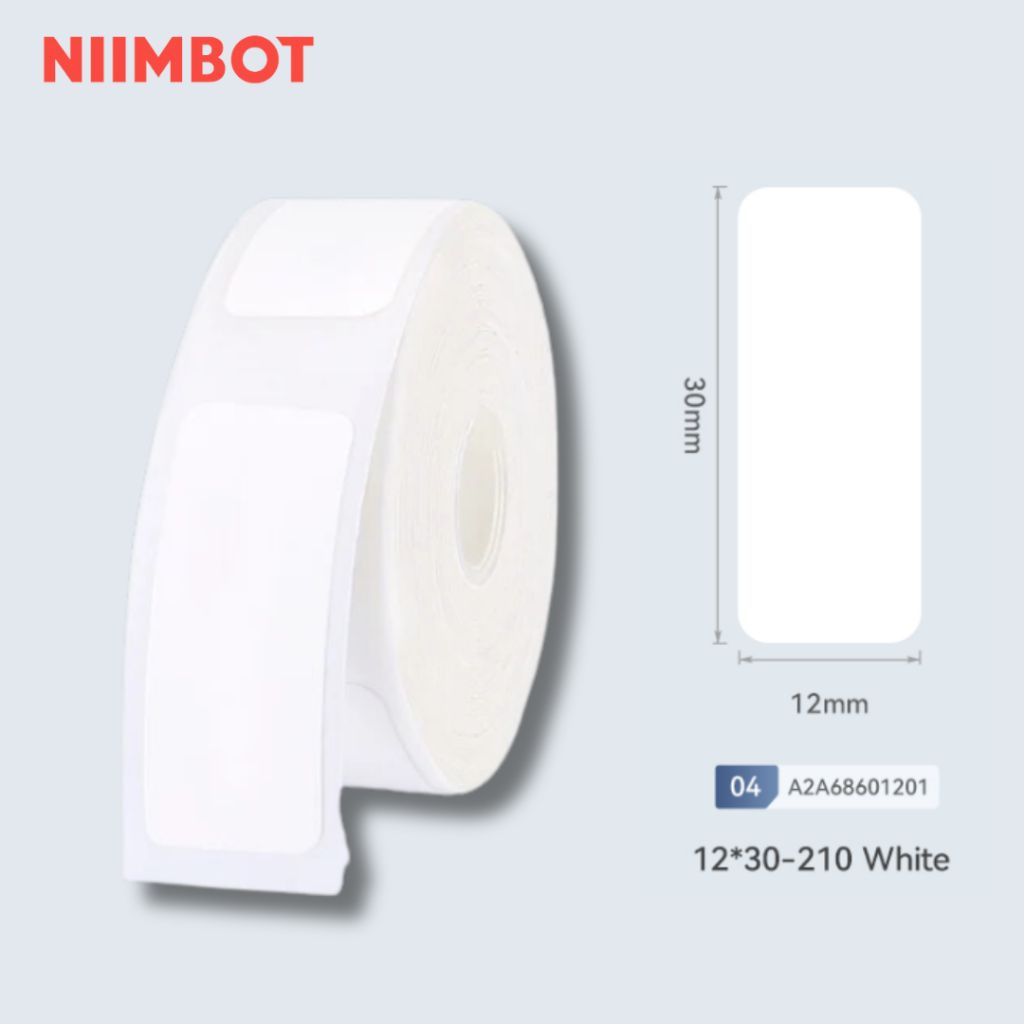 Giấy nhãn màu NIIMBOT dùng cho máy in label, nhãn dán H1S / D101 / D110 (D Series)